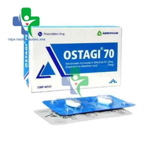 Ostagi 70 Agimexpharm - Điều trị loãng xương ở người lớn tuổi