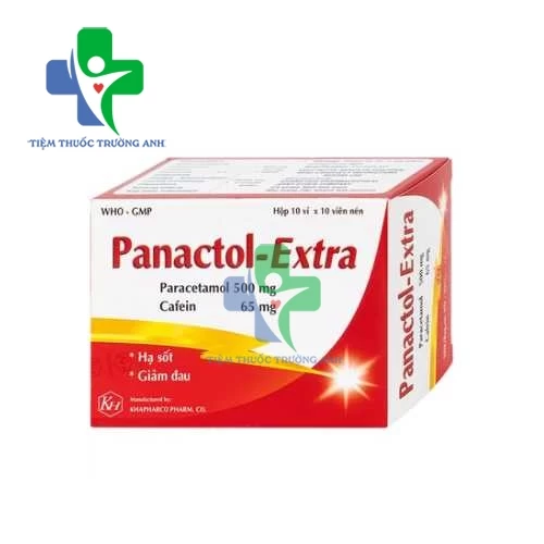 Panactol Extra - Thuốc giảm đau hạ sốt hiệu quả của Khapharco.