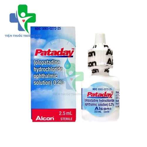 Pataday 0.2% Alcon - Thuốc phòng và điều trị viêm kết mạc dị ứng