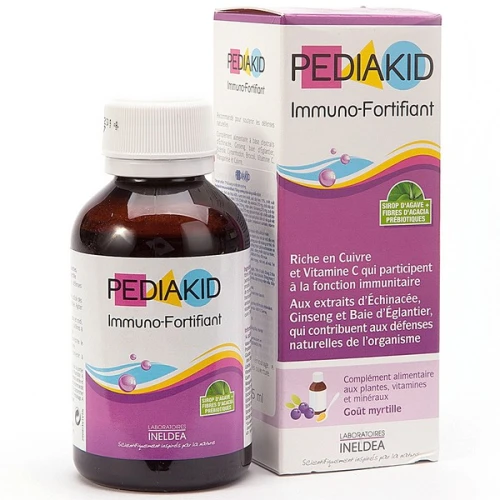 Siro Tăng Đề Kháng Cho Trẻ Pediakid Immuno-Fortifiant 125Ml