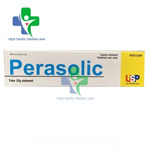 Perasolic 15g - Thuốc điều trị viêm da, vảy nến, tổ đỉa hiệu quả (10 hộp)