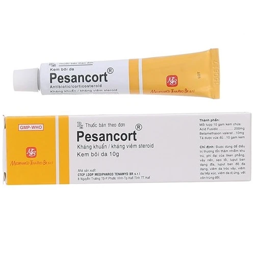 Pesancort 10g - Kem bôi trị các bệnh viêm da hiệu quả 