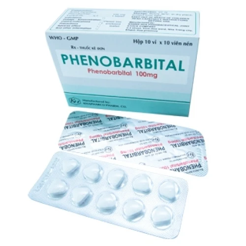 Phenobarbital 100mg Khapharma - Thuốc trị bệnh động kinh hiệu quả 