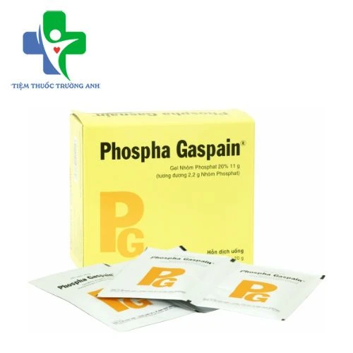 Phospha gaspain 11g Bidiphar - Điều trị viêm thực quản, viêm dạ dày cấp và mãn tính