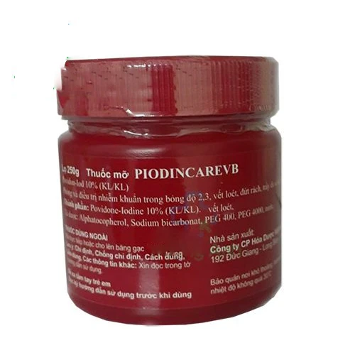 Piodincarevb 250g - Phòng và điều trị nhiễm khuẩn da