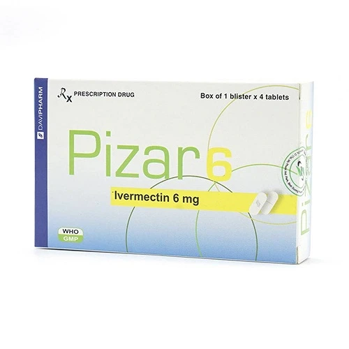 Pizar 6mg - Thuốc điều trị giun hiệu quả