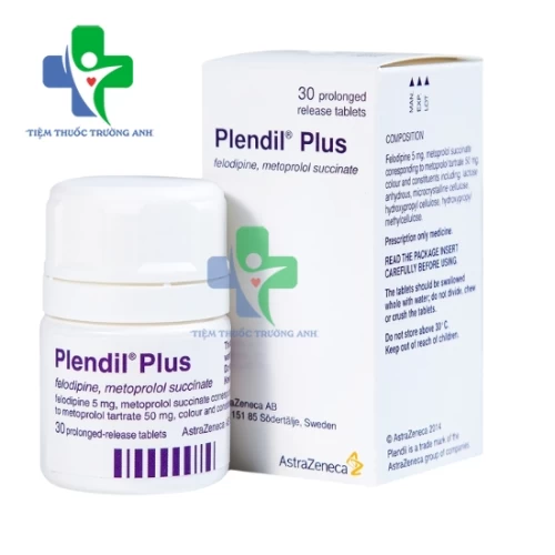 Thuốc Plendil Plus của Astra (Hộp 1 chai 30 viên)