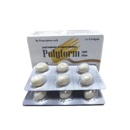 Polyform - Thuốc đặt âm đạo điều trị nấm hiệu quả của Hàn Quốc