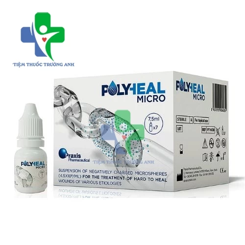 Polyheal Micro 7,5ml - Giúp nhanh lành vết thương