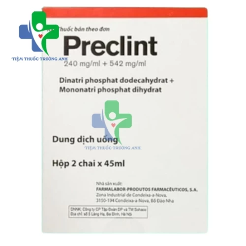 Preclint - Thuốc làm sạch ruột trước khi phẫu thuật nội soi