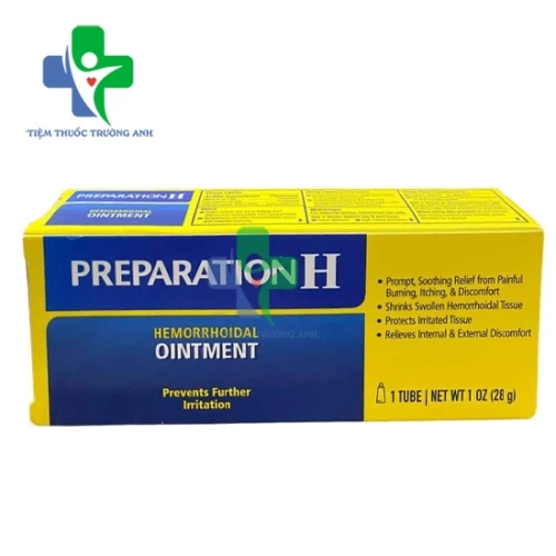 Preparation H Cream - Kem điều trị trĩ nội, trĩ ngoại hiệu quả