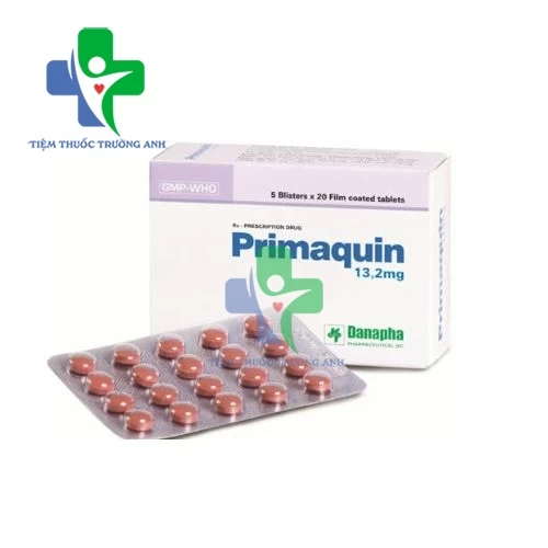 Primaquin 13,2mg Danapha - Điều trị tiệt căn và dự phòng tái phát sốt rét