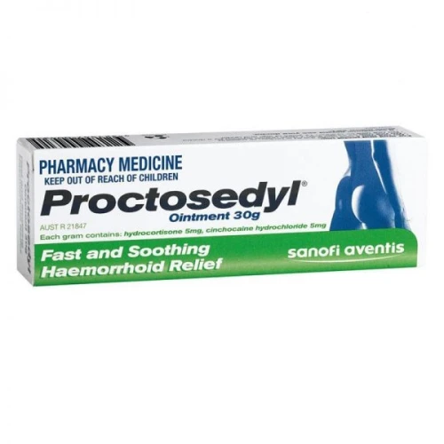 Proctosedyl - Kem bôi trĩ của Sanofi Aventis