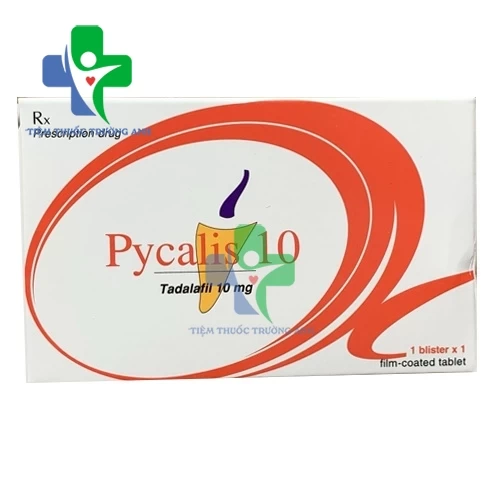 Pycalis 10mg - Thuốc trị rối loạn cương dương hiệu quả của Pymepharco