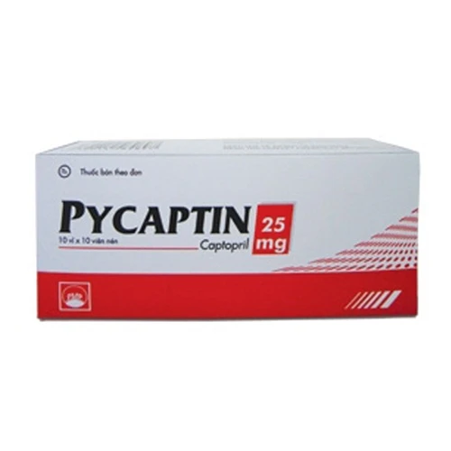 Pycaptin - Thuốc điều trị suy tim sung huyết và tăng huyết áp hiệu quả 