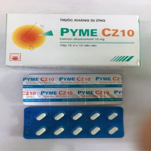 Pyme CZ10 - Thuốc điều trị dị ứng hiệu quả của Pymepharco