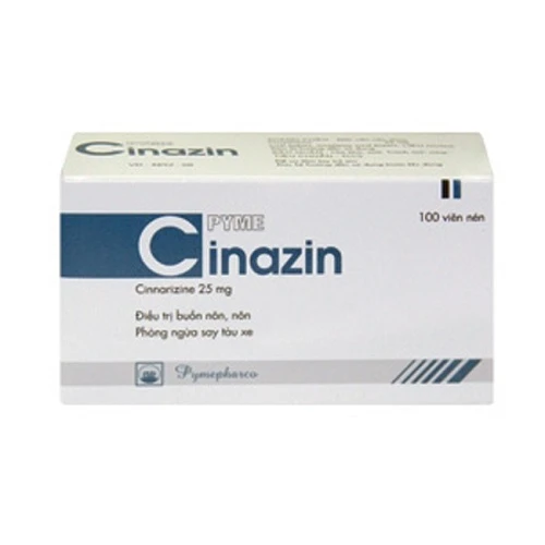 PymeCinazin - Thuốc điều trị rối loạn tiền đình hiệu quả