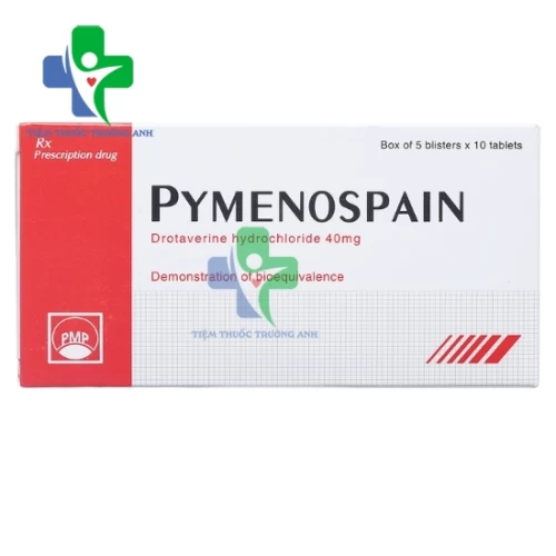 Pymenospain - Thuốc điều trị co thắt dạ dày - ruột, đau quặn mật, thận hiệu quả
