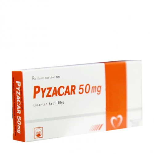 Pyzacar 50 - Thuốc điều trị tăng huyết áp hiệu quả