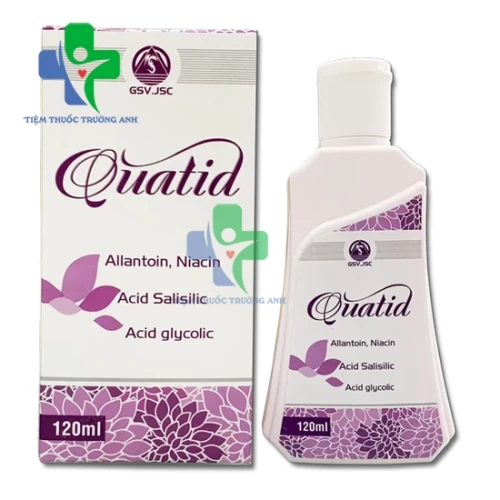 Quatid 120ml - Sữa rửa mặt sạch da, giảm dầu