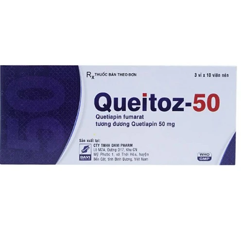 Queitoz 50 - Thuốc điều trị tâm thần phân liệt hiệu quả 