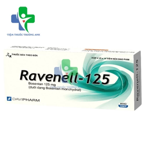 Ravenell-125 - Thuốc điều trị tăng áp lực động mạch phổi của Davipharm