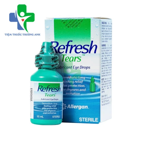 Refresh Tears 0.5% - Làm dịu nhất thời cảm giác khó chịu do khô mắt