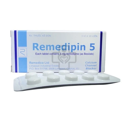 Remedipin 5mg - Thuốc điều trị tăng huyết áp hiệu quả 