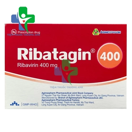 Ribatagin 400 Agimexpharm - Điều trị nhiễm virus viêm gan C mạn tính