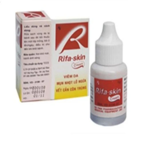 Rifa - skin 5g - Thuốc điều trị nhiễm khuẩn da hiệu quả
