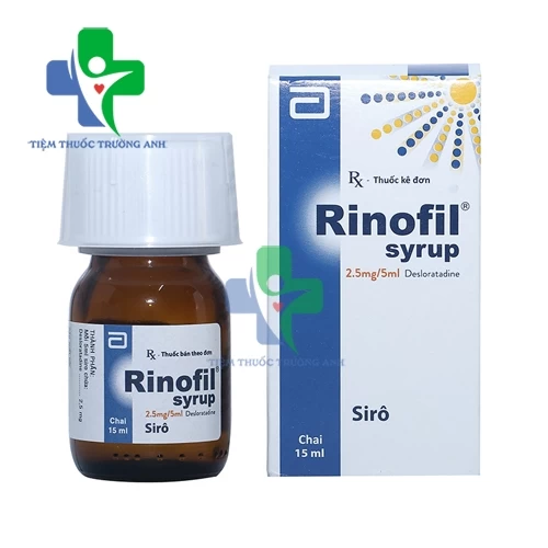 Rinofil 15ml - Hỗ trợ điều trị viêm mũi dị ứng hiệu quả