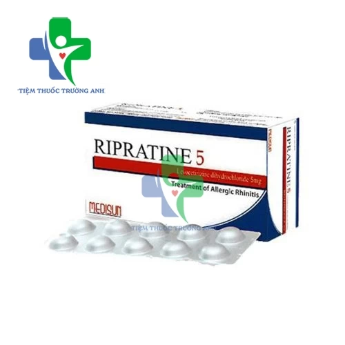 Ripratine Medisun - Điều trị viêm mũi dị ứng hiệu quả