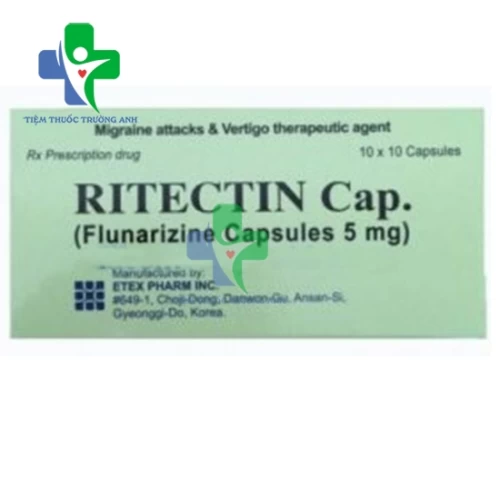 Ritectin - Thuốc điều trị đau nửa đầu, rối loạn tiền đình của Hàn Quốc