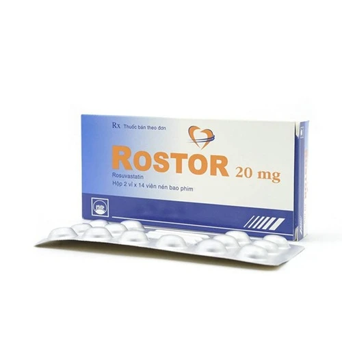 Rostor 20mg - Thuốc điều trị tăng Cholesterol hiệu quả của Pymepharco