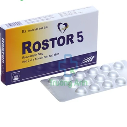 Rostor 5mg - Thuốc điều trị tăng mỡ máu hiệu quả của Pymepharco