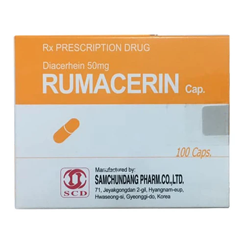 Rumacerin 50mg - Thuốc điều trị thoái hóa khớp hiệu quả