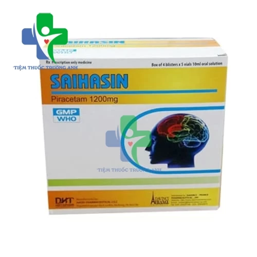 Saihasin - Thuốc kháng sinh điều trị tổn thương não hiệu quả