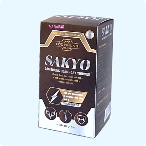 Sakyo - Giúp bổ thận, tăng cường sinh lý ở nam giới hiệu quả