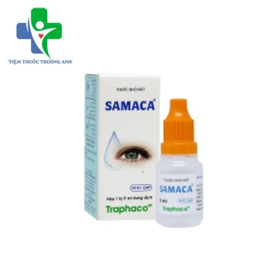 Samaca 5ml Traphaco - Điều trị tình trạng giác mạc và kết mạc rối loạn