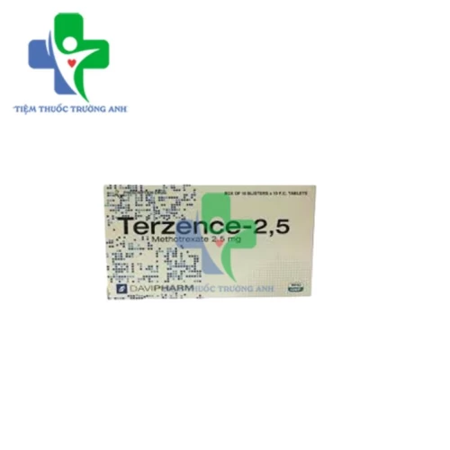 Terzence 2,5mg Davipharm - Thuốc điều trị ung thư