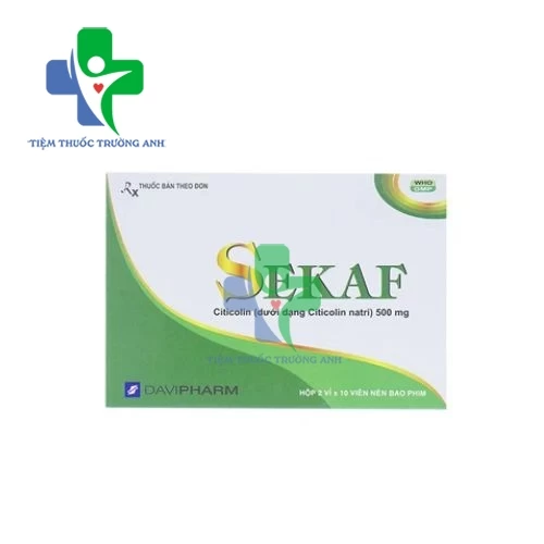 Sekaf 500mg - Thuốc điều trị đột quỵ, tai biến hiệu quả của Davipharm