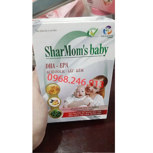Sharmom's baby - Bổ sung DHA, EPA, Vitamin và khoáng chất hiệu quả