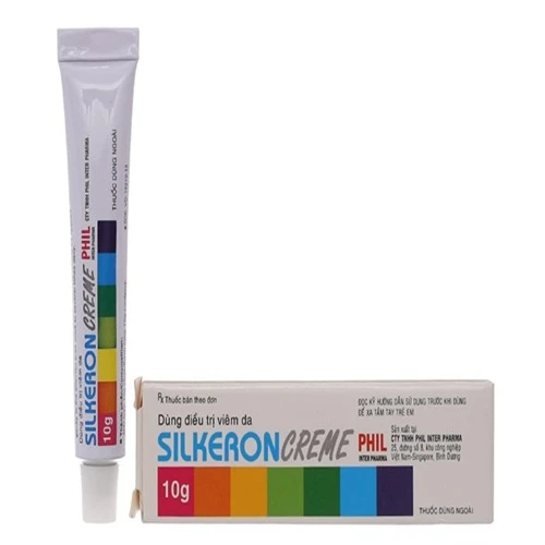 Silkeron cream 10g - Thuốc điều trị viêm da hiệu quả của Phil Inter Pharma