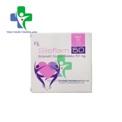 Siloflam 50mg Flamingo Pharma - Thuốc điều trị rối loạn cương dương