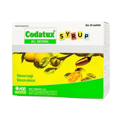 Siro Giảm Ho Codatux Syrup 30 Gói