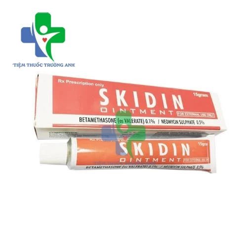 Skidin ointment 15g - Thuốc điều trị bệnh ngoài da hiệu quả