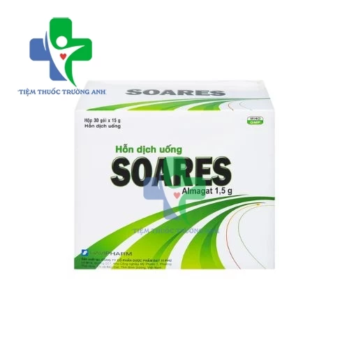 Soares 1,5g Davipharm - Thuốc điều trị viêm loét dạ dày