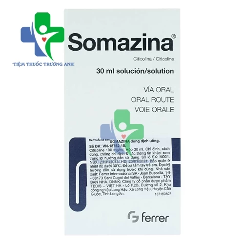 Somazina 30ml - Thuốc chống đột quỵ của SPAIN hiệu quả