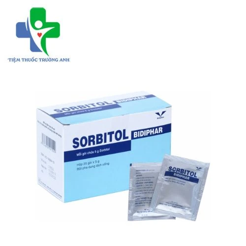 Sorbitol Bidiphar 5g - Thuốc điều trị khó tiêu, táo bón