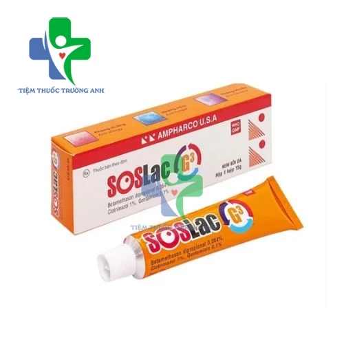 SOSLAC - Thuốc điều trị viêm da dị ứng hiệu quả của Ampharco (10 hộp)